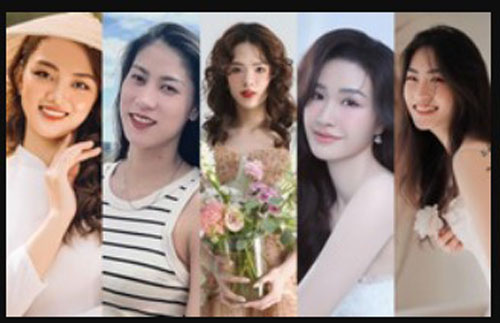 Nhan sắc của top 5 ứng viên hoa khôi bóng chuyền Việt Nam 2023: Ai cũng ngọt ngào, quyến rũ