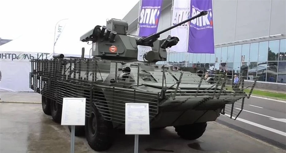 BTR-82 cải tiến triệt để có thể trang bị tháp pháo khác nhau