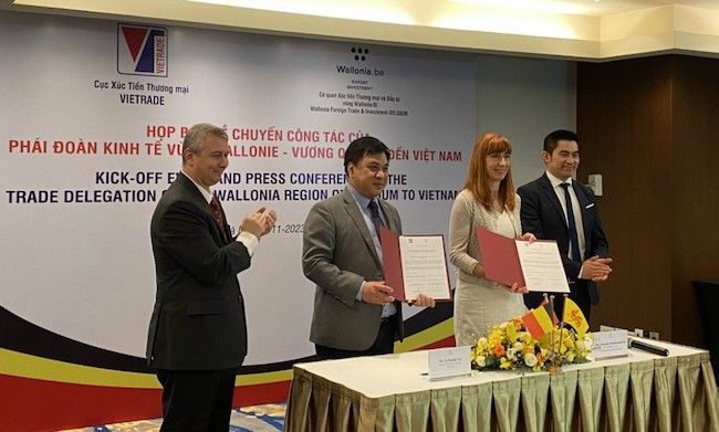 Đoàn doanh nghiệp Bỉ sang Việt Nam tìm cơ hội hợp tác