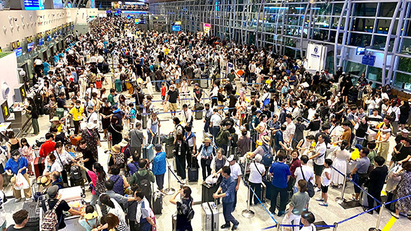 Hạn chế đưa tiễn khách tại nhà ga quốc tế T2 sân bay Đà Nẵng