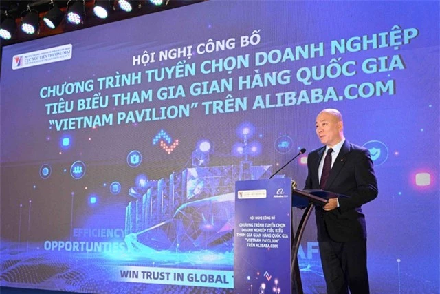 Tuyển chọn 100 doanh nghiệp tham gia Gian hàng Quốc gia Việt Nam trên Alibaba - Ảnh 1.