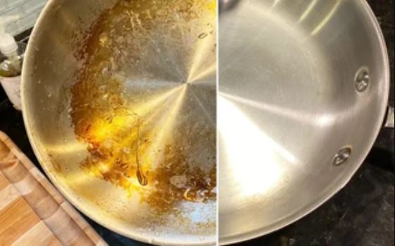 Bỏ túi ngay 5 mẹo hay giúp bạn “giải cứu” chảo inox bị cháy