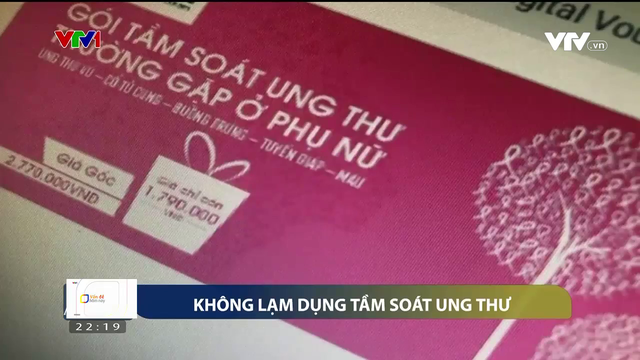 Cẩn trọng trước chiêu trò quảng cáo "tầm soát ung thư" sai sự thật