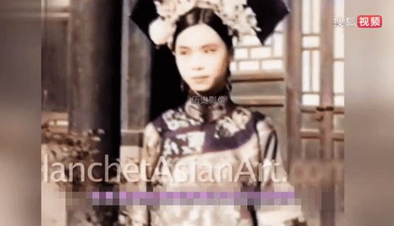 Thước phim hiếm ghi lại hình ảnh công chúa nhà Thanh 100 năm trước, diện mạo và thần thái đều khiến hậu thế trầm trồ