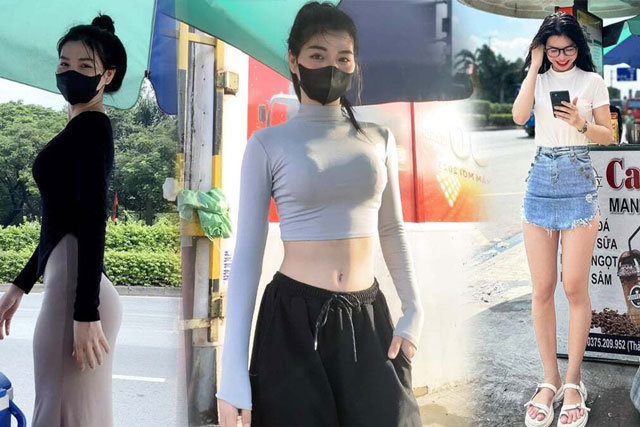 Clip: Hotgirl bán cà phê vỉa hè tại TP. Hồ Chí Minh gây sốt với thân hình cuốn hút