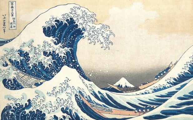 Phóng to bức tranh nổi tiếng nhất Nhật Bản: Thế giới trầm trồ nhưng vì sao người Nhật 'không vui'?