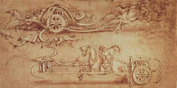 Giải mã những thiết kế vũ khí vượt thời đại của thiên tài Leonardo da Vinci - Ảnh 2.