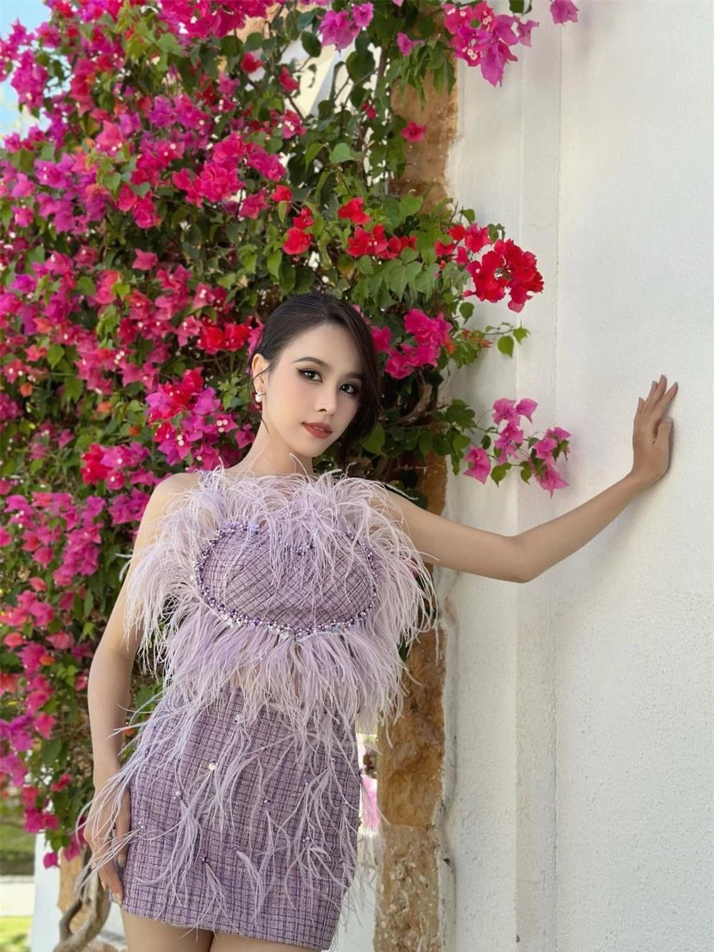 Á hậu Ngọc Hằng khoe dáng với bikini ở Hoa hậu Liên lục địa - Ảnh 12.