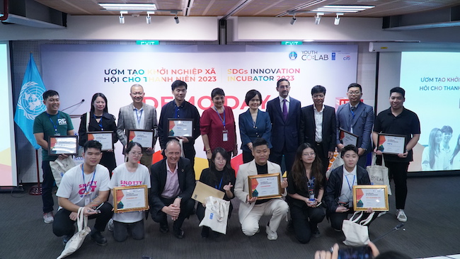 3 startups nhận tài trợ từ dự án Youth Co:lab 