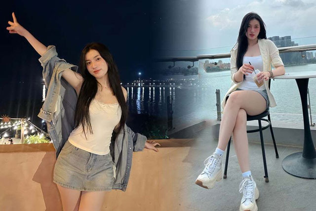 Hot girl Lăng Thùy Linh mê diện áo quây khoe body cực phẩm