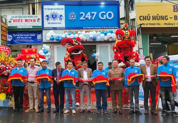 Khai trương ứng dụng đặt xe thông minh 247 GO tại Lâm Đồng 