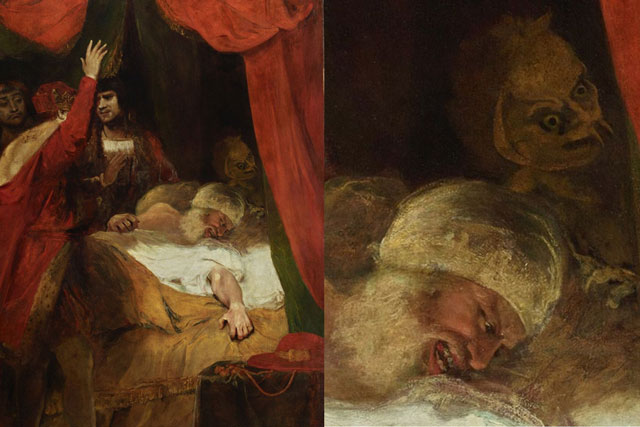 'Vén màn' bức tranh bí ẩn, lộ ra mặt 'ác quỷ' đáng sợ sau 230 năm khiến ai cũng kinh hãi