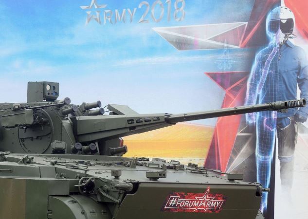 Pháo phòng không tự hành 2S38 Derivatsiya-PVO diệt cả máy bay lẫn thiết giáp