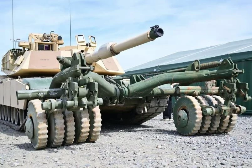 Xe tăng M1A1 Abrams do Mỹ sản xuất. Ảnh: Getty.