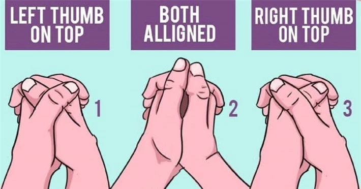 Cách nắm 2 bàn tay lại với nhau sẽ xác định bạn là người tình cảm hay lý trí, lợi thế tính cách nào giúp bạn thu hút được mọi người xung quanh - Ảnh 1.