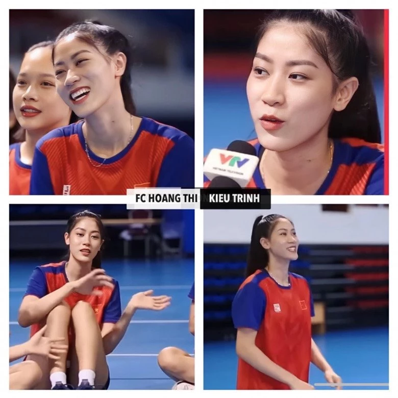 2 thế hệ Hoa khôi bóng chuyền VTV Cup chung khung hình, Kim Huệ phong độ, Kiều Trinh gây tiếc nuối - 4