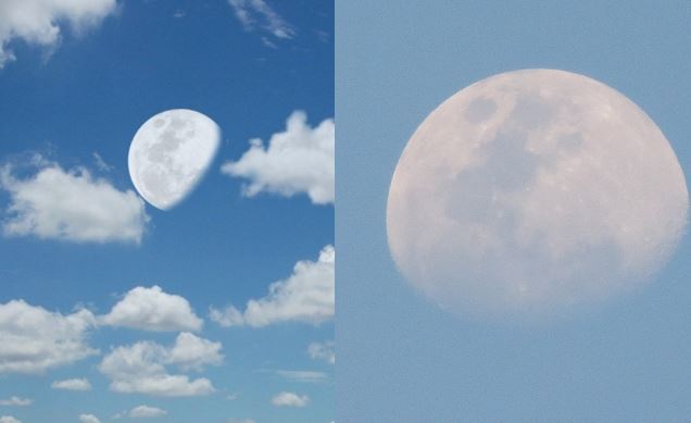 Tại sao chúng ta có thể nhìn thấy mặt trăng vào ban ngày? Chuyên gia giải thích gì về điều này