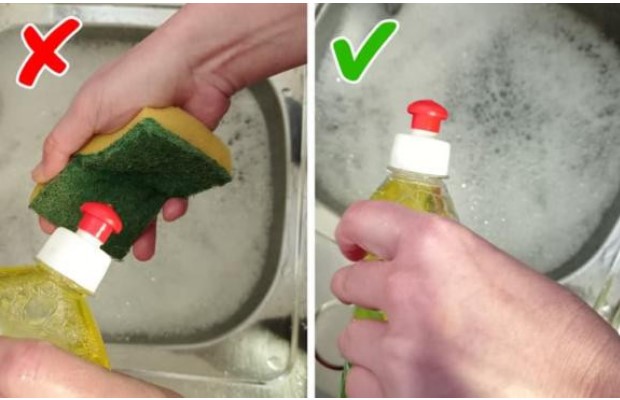 Sử dụng xà phòng rửa bát cùng các chất tẩy rửa sao cho đúng và tiết kiệm nhất? Hóa ra nhiều người vẫn làm sai