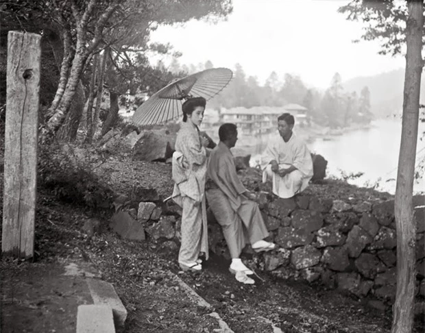 Bộ ảnh hiếm chụp lại Nhật Bản 100 năm trước khác lạ hoàn toàn so với bây giờ - Ảnh 14.