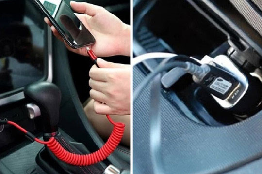 Vì sao bạn không nên sạc điện thoại trên ô tô? Thói quen này nguy hiểm đến mức nào? Nguyên tắc khi sạc pin điện thoại trên ô tô là gì?