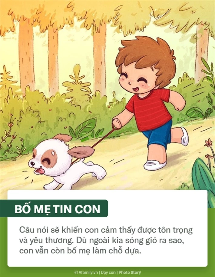 Muốn con hạnh phúc tự tin trong cuộc sống, bố mẹ hãy tích cực nói 9 câu 