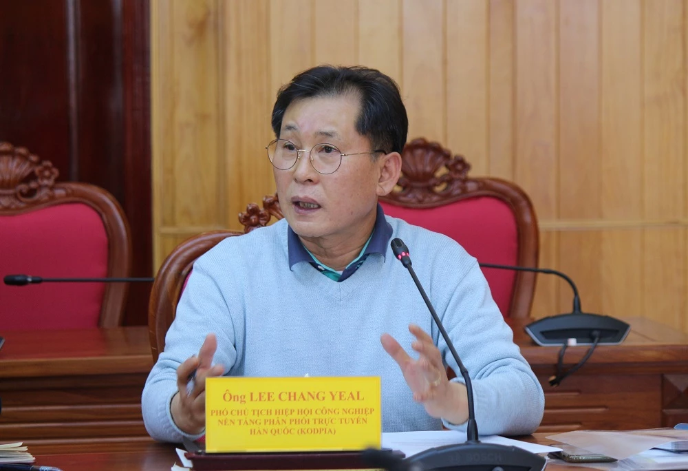 Ông Lee Chang Yeal - Phó Chủ tịch KODPIA.