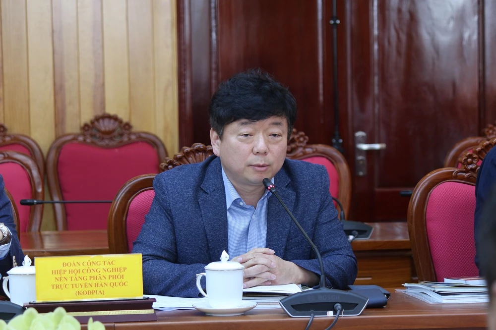 Ông Park Bum Ky - Phó Chủ tịch phụ trách đối ngoại KODPIA.