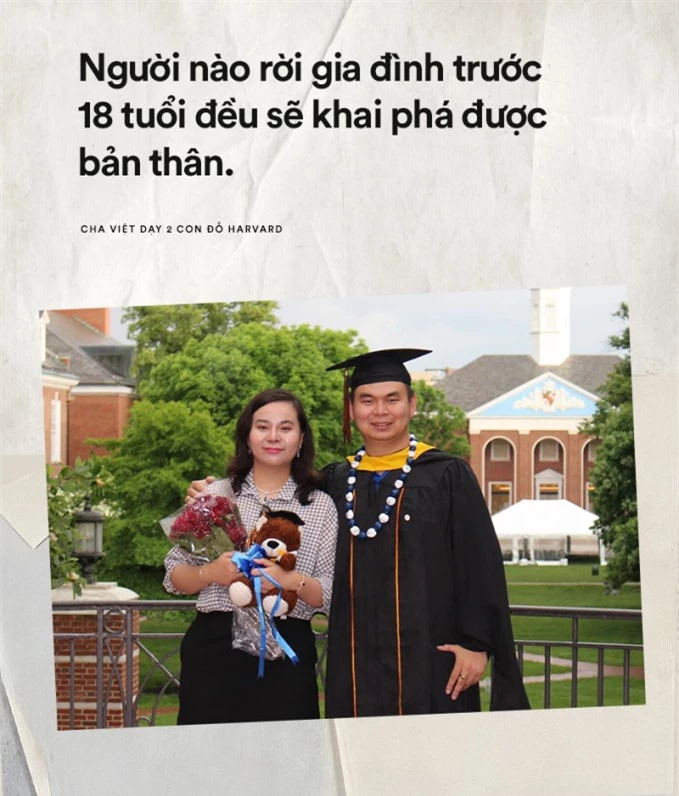 5 bí quyết của ông bố Việt giúp 2 con đỗ Thạc sĩ Harvard: Không biến trẻ thành 