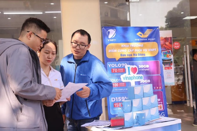 VinaPhone có thêm gần 13.000 điểm mở bán dịch vụ viễn thông