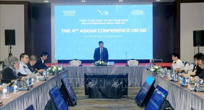 Quang cảnh Hội nghị ASEAN về 5G lần thứ 4.