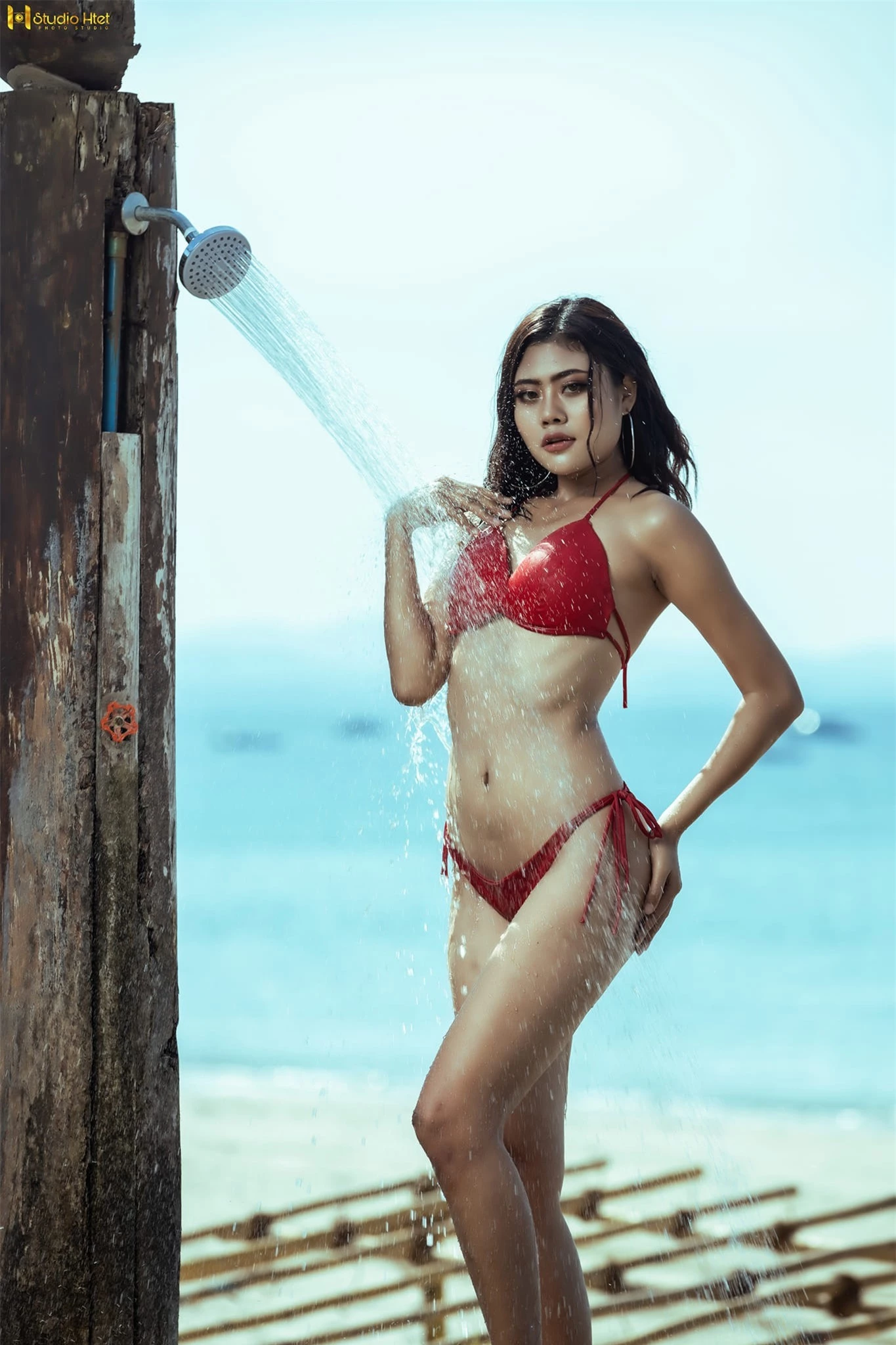Dàn thí sinh Hoa hậu Hòa bình Myanmar nóng bỏng với bikini ảnh 1