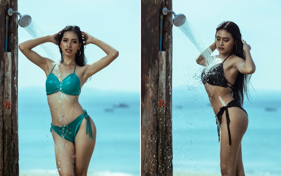 Dàn thí sinh Hoa hậu Hòa bình Myanmar nóng bỏng với bikini