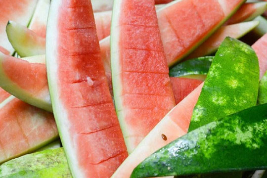 Những tác dụng tuyệt vời từ vỏ dưa hấu có thể khiến bạn kinh ngạc