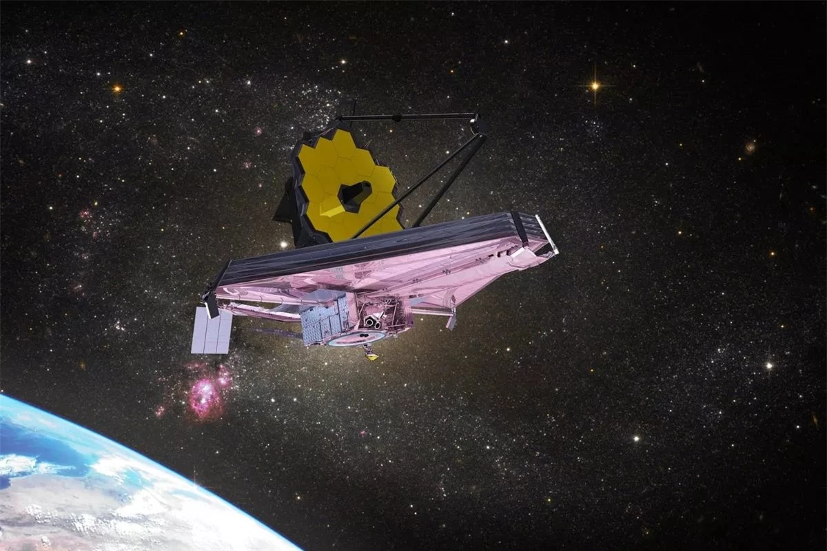 Ra mắt vào năm 2021, kính viễn vọng Không gian James Webb có thể chụp được các đặc tính hồng ngoại mà trước đây không thể phát hiện được. (Ảnh: Getty)