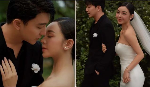 Quỳnh Kool lộ loạt ảnh cưới đẹp như mơ, danh tính chú rể gây bất ngờ