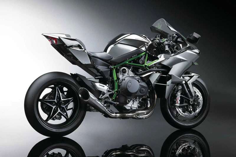 Top 10 môtô Nhật Bản mạnh nhất trong lịch sử: Kawasaki Ninja H2R không đối thủ