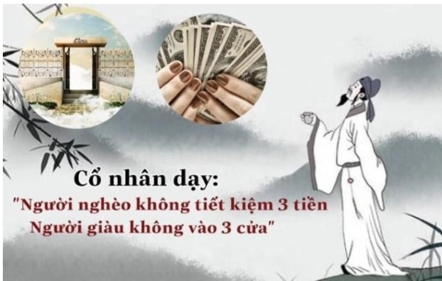 Cổ nhân dạy: 'Người nghèo không tiết kiệm ba tiền, người giàu không vào ba cửa'. Lời nói của người xưa có ý nghĩa không?