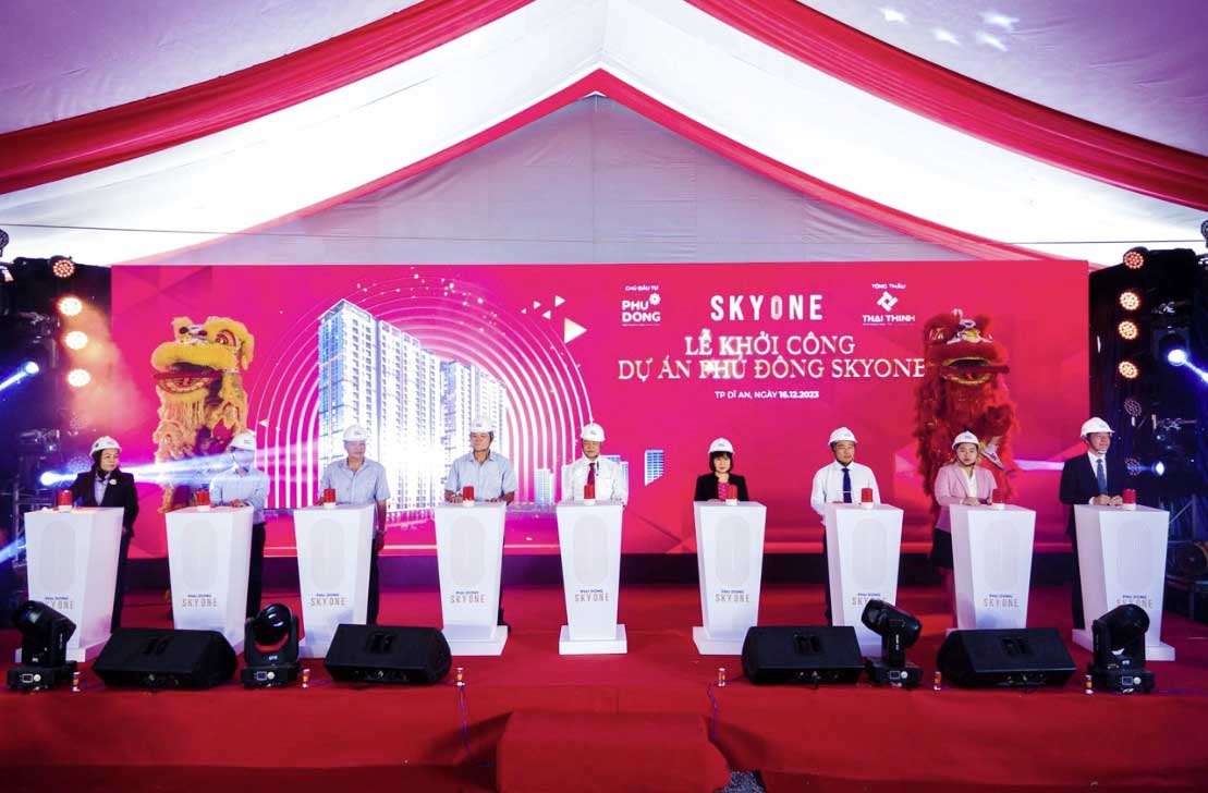 Khởi công dự án nghìn tỷ Phú Đông SkyOne tại Bình Dương