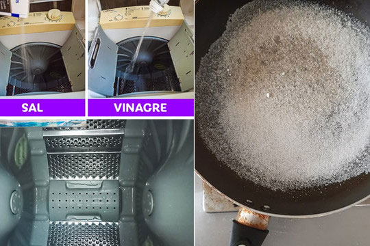 Giúp cho máy giặt trông như mới và 9 công dụng khác của muối ngoài làm gia vị nấu ăn