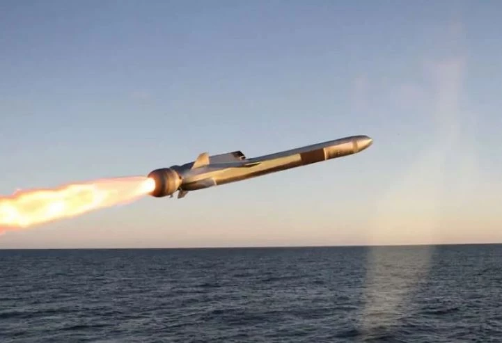  NSM là tên lửa hành trình đa năng được thiết kế để chống hạm hoặc tấn công trên bộ. Ảnh: Kongsberg.