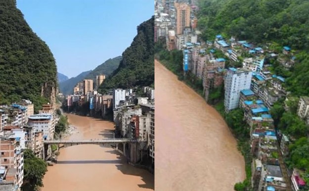 Thành phố hẹp nhất thế giới: Nơi rộng nhất chỉ 300 mét, bị kẹp giữa sông và núi dốc hiểm trở