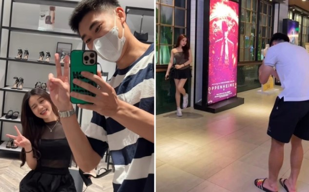 Hot girl khoe bồ cầu thủ ủi đồ và gấp quần áo cho mình, netizen chỉ chú ý đến dàn múi bụng căng đét!