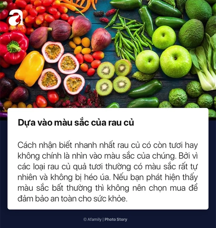 To nhỏ cho chị em mới lần đầu đi chợ cách chọn rau củ quả tươi ngon không dính hóa chất cực kỳ đơn giản - Ảnh 3.