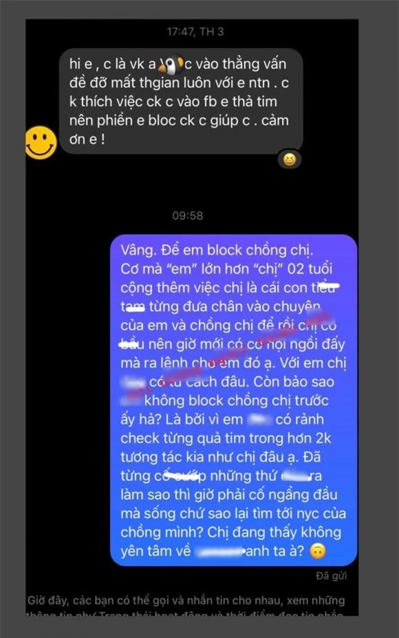 tiểu tam, tình cũ của chồng, người yêu cũ của chồng