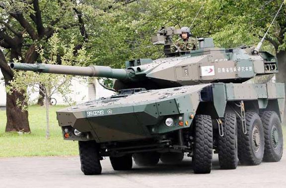 Clip: Type 16 - Xe tăng bánh lốp mạnh mẽ của Nhật Bản