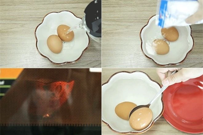 Luộc trứng bằng lò vi sóng, tưởng đùa nhưng hoàn toàn được nếu chị em làm theo cách này - Ảnh 2.