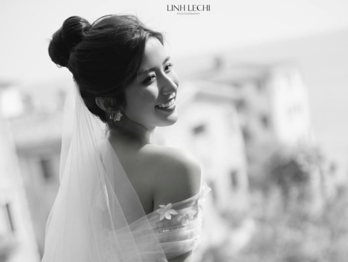 Hot girl phim Việt giờ vàng tung ảnh cưới ở tuổi 24, chú rể vẫn là ẩn số