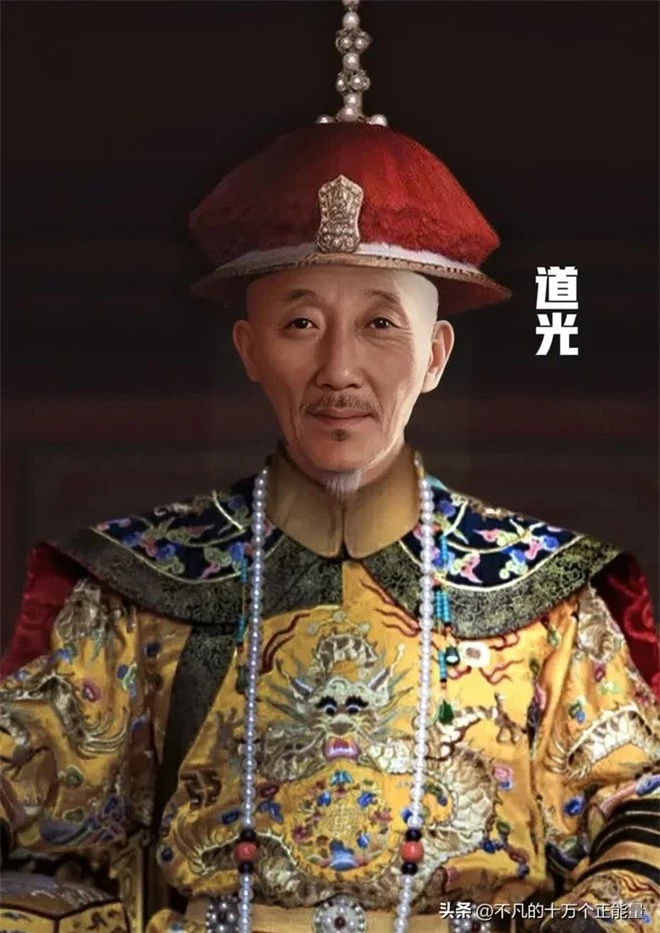 AI thêm màu vào chân dung 12 vị Hoàng đế nhà Thanh: Bất ngờ nhan sắc &quot;đấng lang quân&quot; của Từ Hi Thái hậu - Ảnh 8.