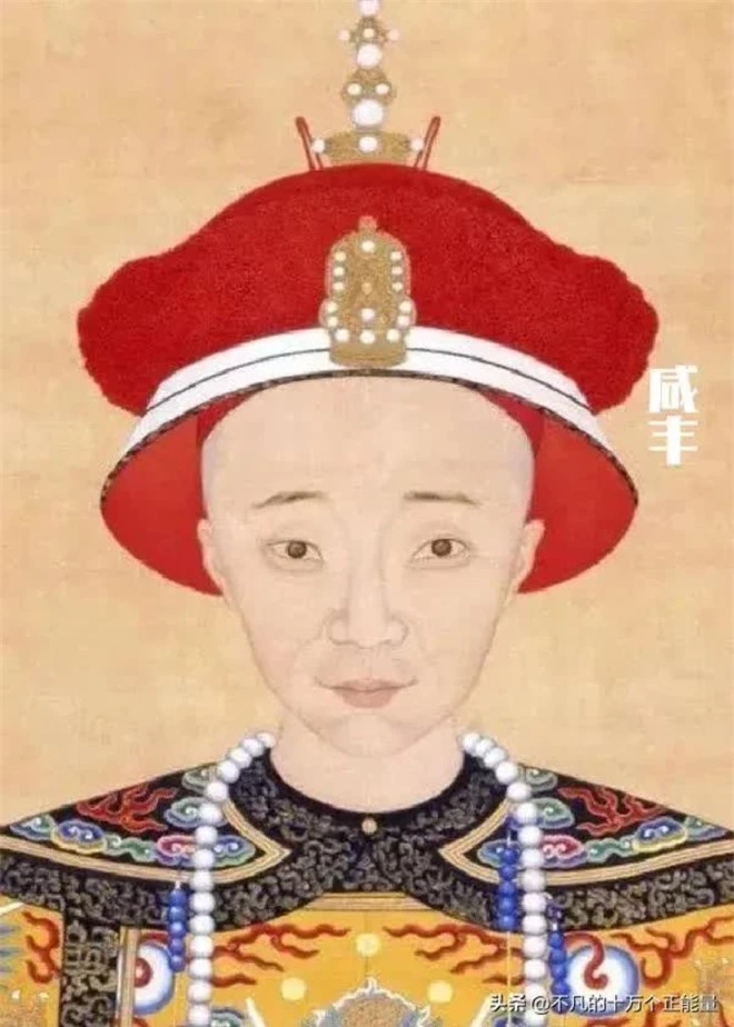 AI thêm màu vào chân dung 12 vị Hoàng đế nhà Thanh: Bất ngờ nhan sắc &quot;đấng lang quân&quot; của Từ Hi Thái hậu - Ảnh 9.