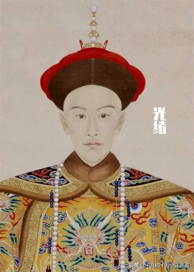 AI thêm màu vào chân dung 12 vị Hoàng đế nhà Thanh: Bất ngờ nhan sắc &quot;đấng lang quân&quot; của Từ Hi Thái hậu - Ảnh 11.